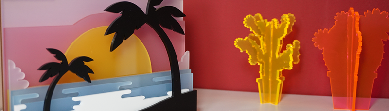 Gravotech - Creative sector - Acrylic decoration items