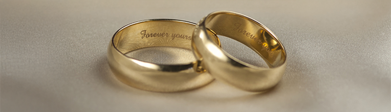 Gravotech - Personalization sector - Inner ring engraving