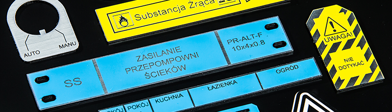 Gravotech - Signage sector - Industrial tag & label marking