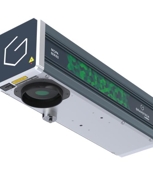 MOPA-Lasergravierer Ansicht von unten
