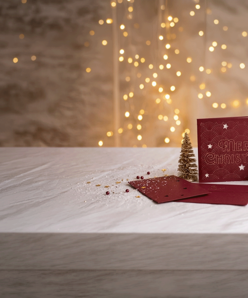 Christmas decorations and items made with Gravotech engraving materials: wood, paper and acrylics