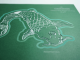 Koi fish cut on Pergraphica® Colours