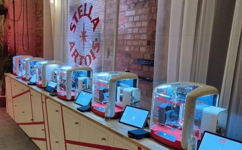 Stella Artois event with Gravotech machines